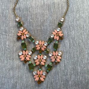 Stella & Dot Fleurette Statement Bib Necklace